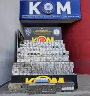 Adana'da 9 Bin Paket Kaçak Sigara Operasyonu