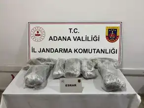 Adana'da Büyük Uyuşturucu Operasyonu: 6 Kg Esrar Ele Geçirildi