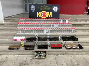 Adana'da Kaçak Alkol Baskını: 1 Gözaltı