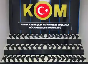Otomobilde 50 Ruhsatsız Tabanca!