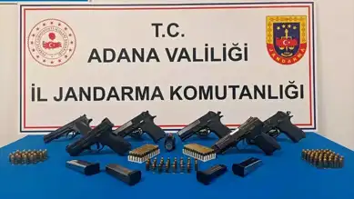 Adana'da Ruhsatsız Silah Baskını: 2 Tutuklama