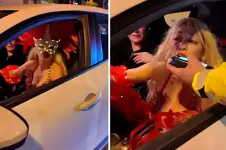 Dansözün Yılbaşı Gecesi Telaşı: "Üfleyeyim mi Ağabey?"