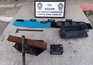Kozan'da 3 Hırsız Yakalandı