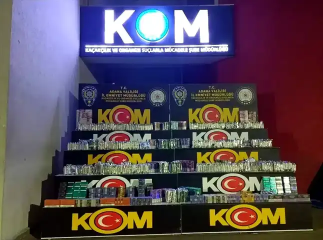 Adana'da 680 Kaçak Elektronik Sigara Ele Geçirildi