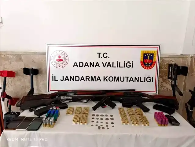Adana'da Büyük Operasyon: 5 Silah ve Tarihi Sikkeler Ele Geçirildi!